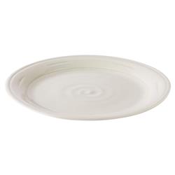 Simon Pearce Modern Classic Belmont Crackle Ivory Stoneware Dinner Plate