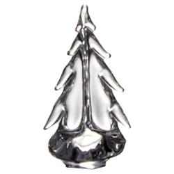 Simon Pearce Vermont Evergreen Modern Classic Clear Glass Tree - 6&quot;