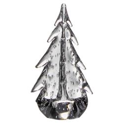 Simon Pearce Modern Classic Glass Bubble Evergreen Tree - 8"|
