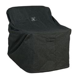 Modern Grey Outdoor Mid Back Lounge Chair Cover