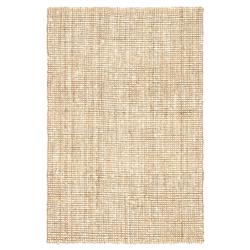 Mayen Coastal Beach Cream Jute Natural Rug - 5&#39;x8&#39;