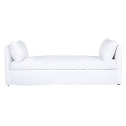 Cisco Home April Modern Classic White Cotton Slip Cover Daybed
