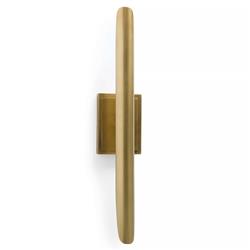 Redford Mid-Century Natural Brass Steel Sconce