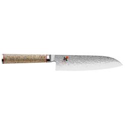 Miyabi Birchwood 7 Inch Fine Edge Santoku Knife | Kathy Kuo Home