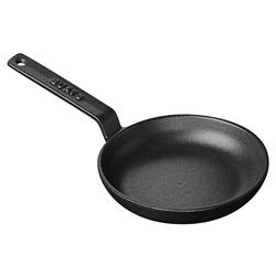 Staub Black Cast Iron Frying Pan - 4..5 Inch
