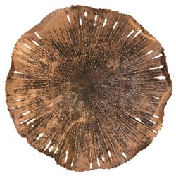 Danica Modern Copper Lotus Wall Art - Small