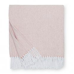 Sferra Modern Terzo Apricot Throw Blanket