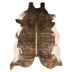 Grand Canyon Rustic Lodge Brown Faux Hide Rug - 3&#39;10&quot;x5&#39;