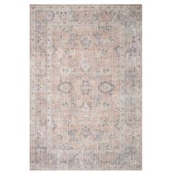 Skye Global Bazaar Blush Pink Floral Patterned Rug - 3&#39;6&quot;x5&#39;6&quot;