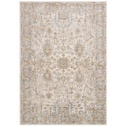 Teagan Global Bazaar Beige Patterned Rug - 3'4"x5'7"