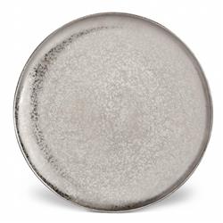 L'Objet Alchimie Modern Classic Reactive Platinum Earthenware Charger