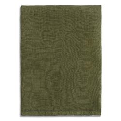 L&#39;Objet Sateen Modern Classic Green Linen Napkins - Set of 4