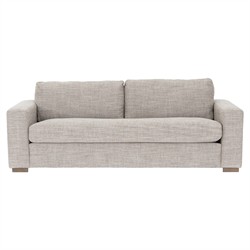 Samira Modern Classic Grey Performance Sofa - 86"