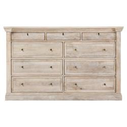 Melany French Country Natural White Wash Mango Wood Dresser