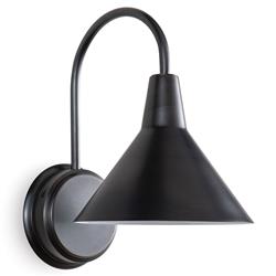 Dublin Industrial Loft Oil Rubbed Bronze Steel Armed Sconce