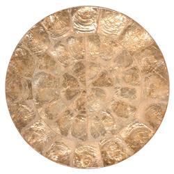 Capiz Coastal Beach Champagne Shell Placemat - Set of 4