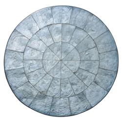 Capiz Coastal Beach Periwinkle Shell Placemat - Set of 4