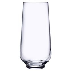 Hepburn Modern Classic Clear Crystal Long Drink Glass - Set of 4