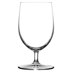 Vintage Modern Classic Clear Crystal Drinking Glass - Set of 2