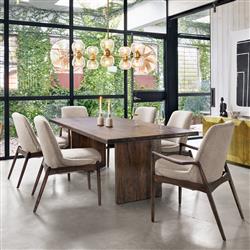 Mason Modern Classic Brown Wood Dining Collection | Kathy