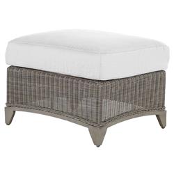 Astoria Oyster Grey N-duraG?? Wicker Outdoor Ottoman