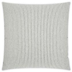 Lea Coastal Beach White Indoor Outdoor Throw Pillow - 22x22