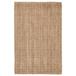 Amara Coastal Beach Brown Jute Natural Rug - 5&#39;x8&#39;