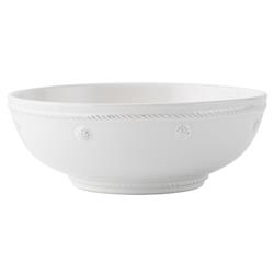 Juliska Berry &amp; Thread Whitewash Ceramic Coupe Bowl - Large