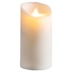 Amariah Modern Classic White Outdoor Pillar Candle