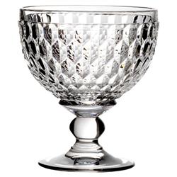 Boston Modern Clear Crystal Champagne Glass - Set of 4