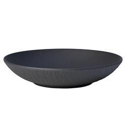 Manufacture Rock Modern Black Porcelain Pasta Bowl