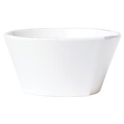 Lastra Coastal White Melamine Cereal Bowl