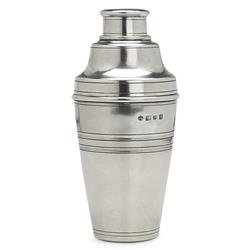 MATCH Modern Pewter Cocktail Shaker