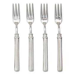 MATCH Modern Gabriella Pewter Cocktail Fork - Set of 4