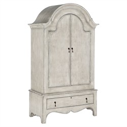 Catrin French Country Cream Maple Wood Wardrobe