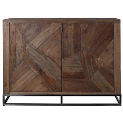 Eli Rustic Lodge Brown Reclaimed Wood Sideboard