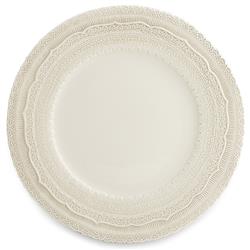 Finezza French Country Cream Ceramic Charger Plate