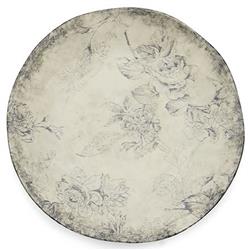 Giulietta French Country Black Floral Ceramic Salad Plate