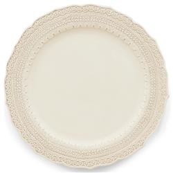 Finezza French Country Cream Ceramic Dinner Plate