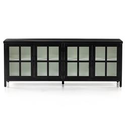 Elizabeth Modern Classic Black Iron Media Cabinet