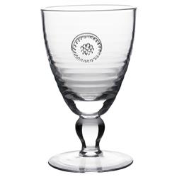 Juliska Berry & Thread Clear Footed Goblet Glass