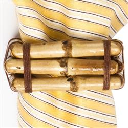 Juliska Coastal Natural Bamboo Napkin Ring