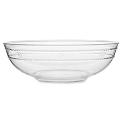 Juliska Isabella Modern Classic Clear Acrylic Serving Bowl