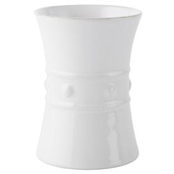 Juliska Berry & Thread Whitewash Ceramic Utensil Crock