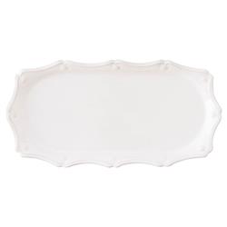 Juliska Berry &amp; Thread Whitewash Ceramic Hostess Tray