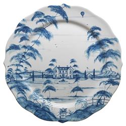 Juliska Country Estate Delft Blue Ceramic Charger Plate