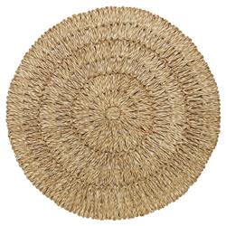 Juliska Loop Coastal Natural Brown Abaca Straw Placemat