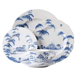 Juliska Country Estate Delft Blue Ceramic 5 Piece Place Setting