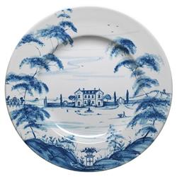 Juliska Country Estate Delft Blue Ceramic Dinner Plate