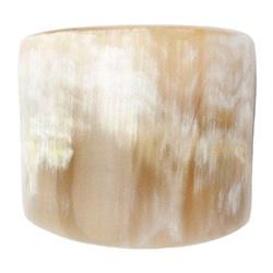 James Modern Classic Natural Horn Napkin Ring - Set of 4